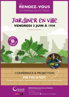 Conférence-Projection "Jardiner en ville"