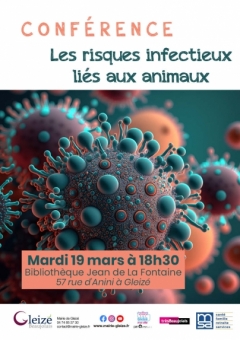 Conférence  : Risques infectieux liés aux animaux