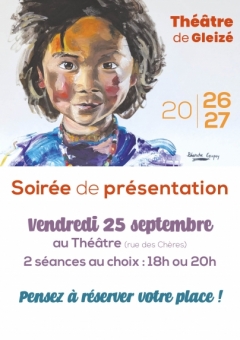 Présentation de saison culturelle 26-27