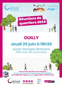 Réunion quartier D'Ouilly