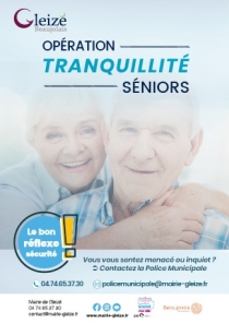 Opération tranquillité séniors 