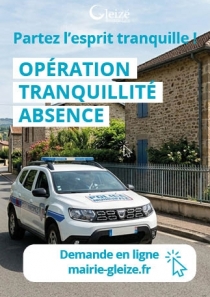 Partez l'esprit tranquille 