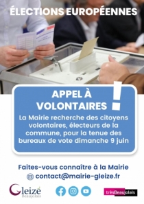 Elections - Devenez assesseurs ! 
