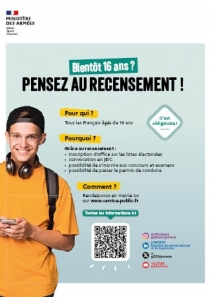 Recensement citoyen pour les jeunes de 16 ans