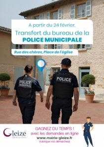Déménagement de la Police Municipale 