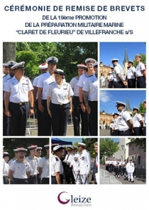 Remise de brevets de la préparation militaire marine