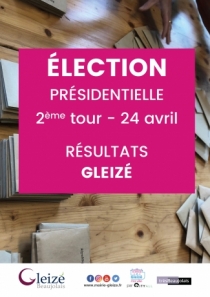 Election présidentielle - résultats Gleizé