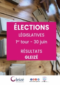 Elections législatives - Résultats 1er tour