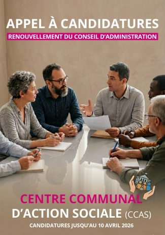 Renouvellement du CCAS - Appel à candidatures 